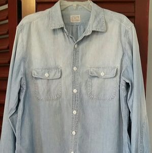J. Crew Selvedge Chambray utility shirt